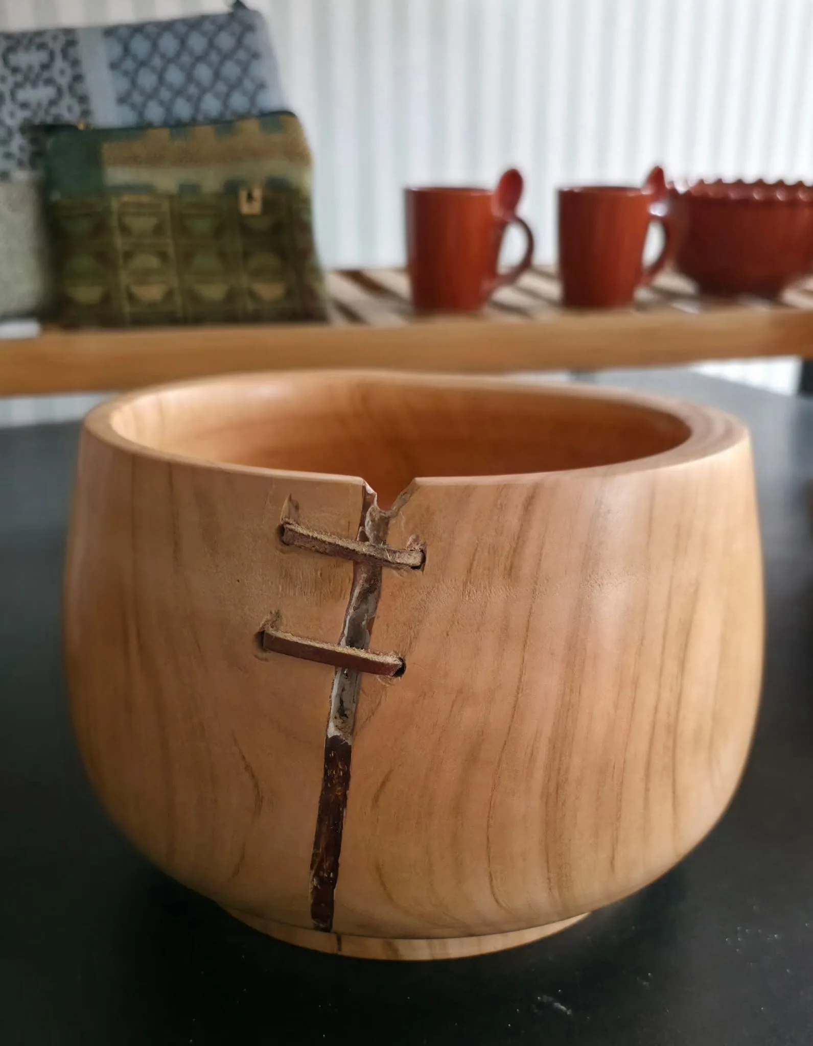 Handcrafted ceramic bowl