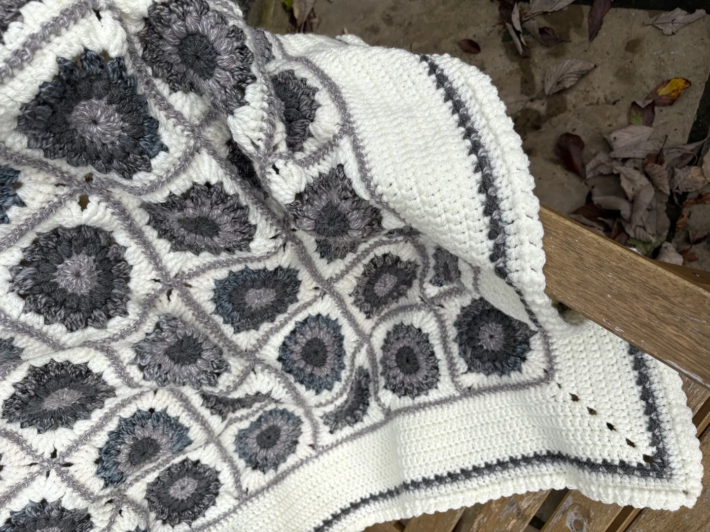 Knitted woollen items in natural tones